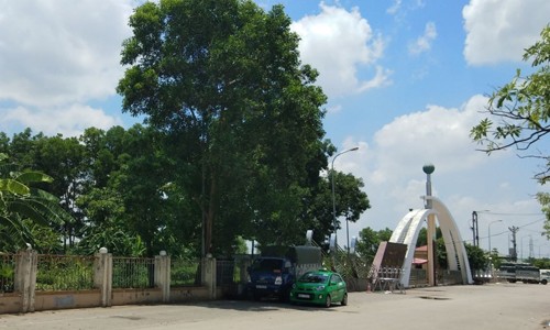 Công viên Hoàng Hoa Thám, TP Bắc Giang. Ảnh: Báo Tài nguyên & môi trường