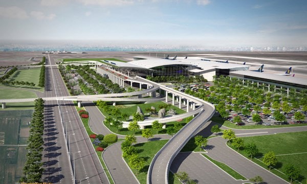Phối cảnh Dự án sân bay - nhà ga hàng không quốc tế Long Thành
