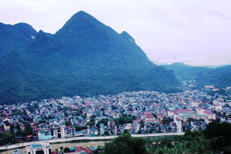 Một góc thành phố Hà Giang