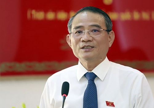 Ông Trương Quang Nghĩa giải đáp ý kiến cử tri vào chiều 25/9.
