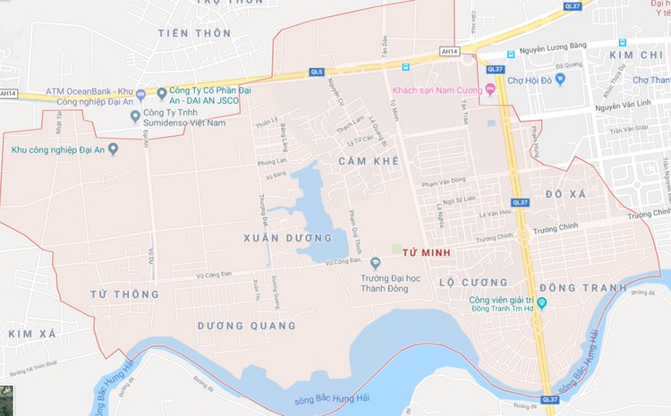 Dự án Đầu tư xây dựng Khu đô thị mới Xuân Dương, phường Tứ Minh, thành phố Hải Dương (tổng diện tích đất quy hoạch cho Dự án là 30,64 ha). Ảnh  minh họa