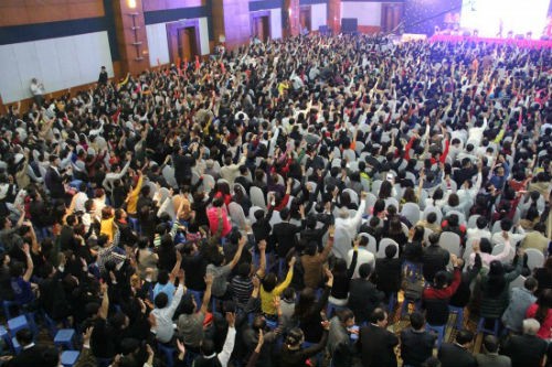 Công ty Đa cấp Thăng Long từng thu hút hàng nghìn người tham gia vào các cuộc hội thảo, bán hàng.
