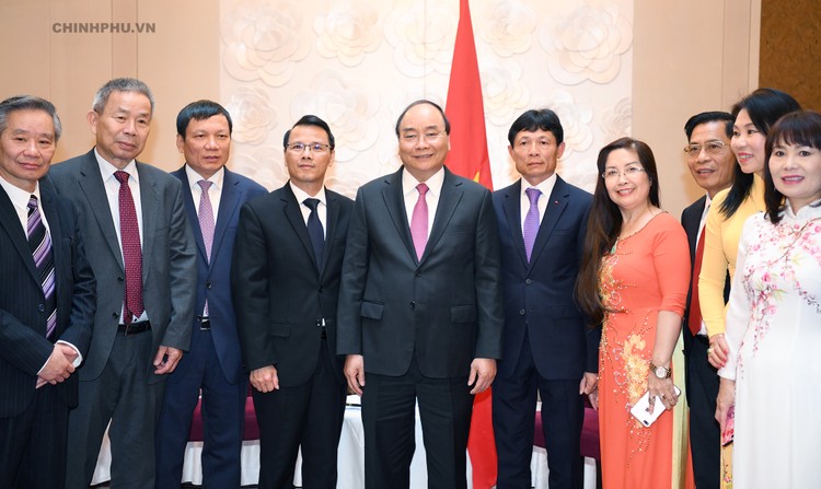 Thủ tướng tiếp đại diện Liên hiệp Hội Người Việt Nam tại châu Âu và Hội Người Việt tại Czech
