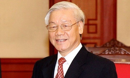 Tổng bí thư Nguyễn Phú Trọng. Ảnh: TTX