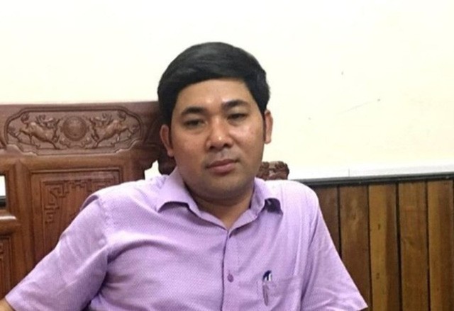 Ông Lê Văn Tuyên, Giám đốc Ban Quản lý dự án Hà Trung (Thanh Hóa).