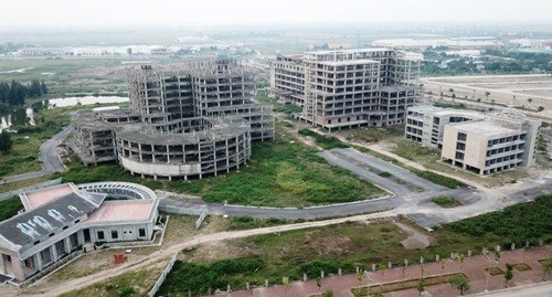 Các hạng mục xây dựng của dự án bệnh viện đa khoa tỉnh Nam Định.