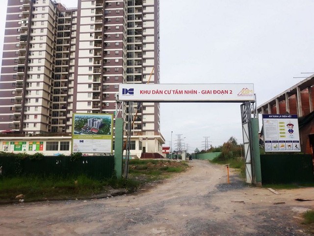 Khu dân cư Tầm Nhìn với tên thương mại là dự án Vision do Công ty TNHH Dacin Việt Nam Tân Tạo làm chủ đầu tư