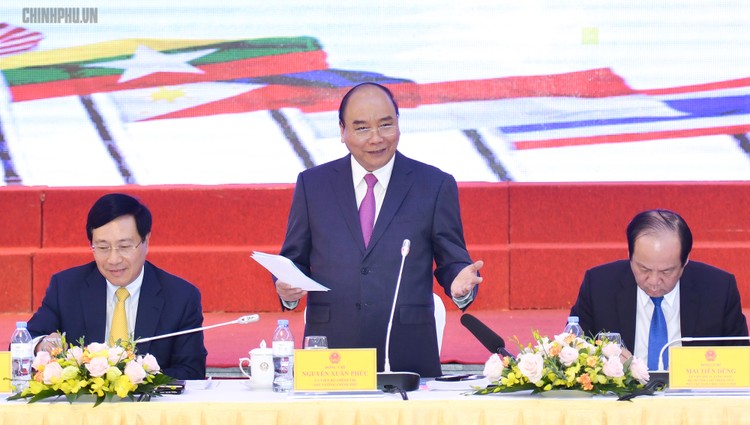 Thủ tướng Nguyễn Xuân Phúc phát biểu tại buổi lễ - Ảnh: VGP