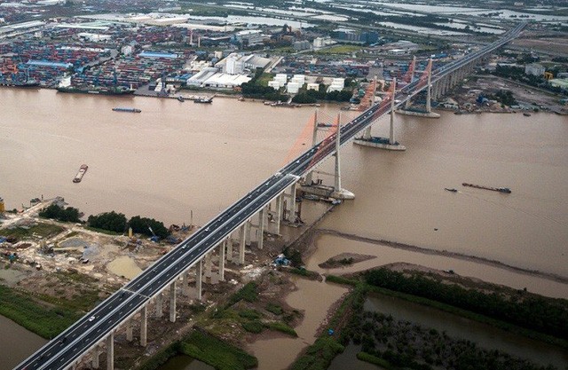 Cầu Bạch Đằng nối Hải Phòng và Quảng Ninh.
