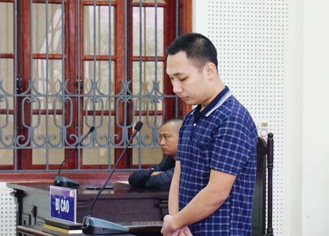 Bị cáo Đặng Thái Phi tại phiên tòa.