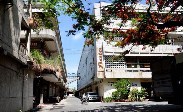 Khu đất số 419 Lê Hồng Phong hiện cho Công ty cổ phần Giày Sài Gòn thuê 