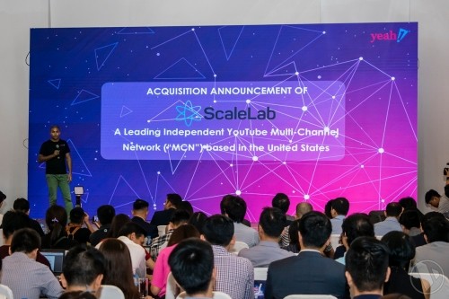 Sự kiện thông báo mua ScaleLab tổ chức đầu tháng 1/2019 tại TP HCM.