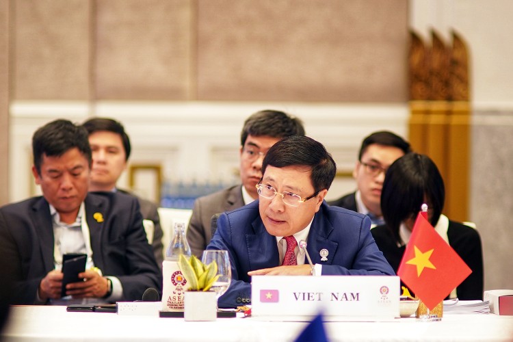 Phó Thủ tướng Phạm Bình Minh khẳng định ASEAN cần duy trì đoàn kết và nhất trí, coi đây là tài sản quý giá nhất. Ảnh: VGP