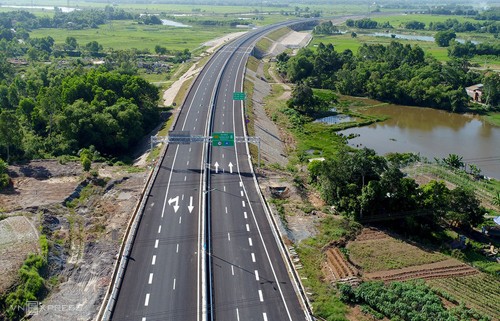 Cao tốc Đà Nẵng - Quảng Ngãi sẽ được kết nối vào tuyến cao tốc Bắc Nam. 