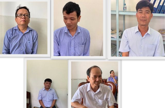 5 cựu cán bộ phòng TNMT của Trà Vinh vừa bị bắt tạm giam