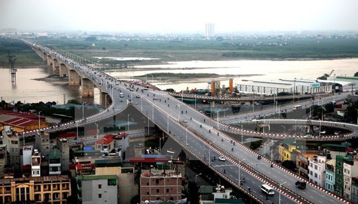Cầu Vĩnh Tuy 2 sẽ nằm ngay cạnh cầu Vĩnh Tuy hiện tại.