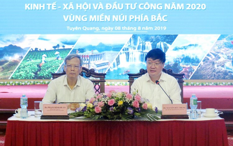 Hội nghị xây dựng kế hoạch phát triển KT-XH và đầu tư công năm 2020 vùng miền núi phía Bắc được Bộ KH&ĐT chủ trì tổ chức tại tỉnh Tuyên Quang. Ảnh: TT