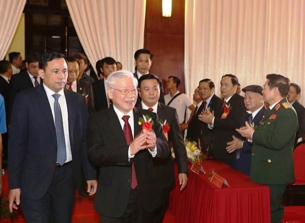 Tổng Bí thư, Chủ tịch nước Nguyễn Phú Trọng dự Lễ kỷ niệm 70 năm xây dựng và phát triển Học viện Chính trị Quốc gia Hồ Chí Minh
