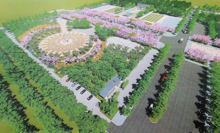 Phối cảnh dự án Công viên Hữu nghị tỉnh Bắc Ninh. Ảnh chỉ mang tính minh họa. Nguồn Internet