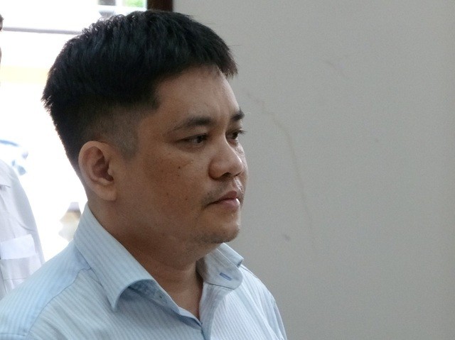 Nguyễn Tiến Lãm tại phiên xét xử