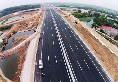 Cao tốc Hà Nội - Hải Phòng khi vừa hoàn thành.