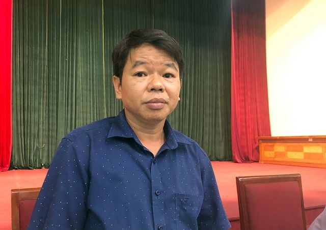 Ông Nguyễn Văn Tốn trong buổi trao đổi với báo chí ngày 15/10.