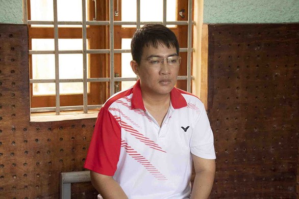Nguyễn Phước Tân tại trại tạm giam Công an tỉnh Vĩnh Long 