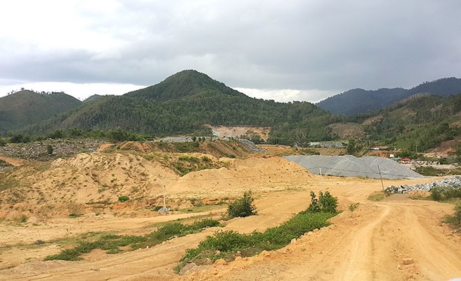 Một góc lòng hồ chứa nước Krông Pắk Thượng, nơi xảy ra hàng loạt sai phạm khiến nhiều cán bộ, người dân dính vào tù tội.