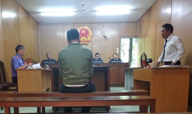 Bị cáo Hà Văn Nguyên lãnh 9 năm tù.