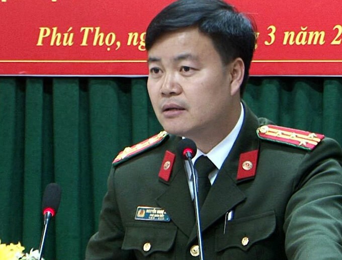 Đại tá Nguyễn Ngọc Vân. Ảnh. Công an tỉnh Phú Thọ
