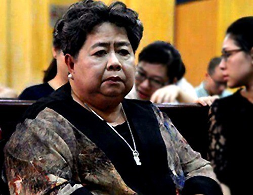 Bà Hứa Thị Phấn lần đầu ra tòa năm 2015 trong vụ án Phạm Công Danh