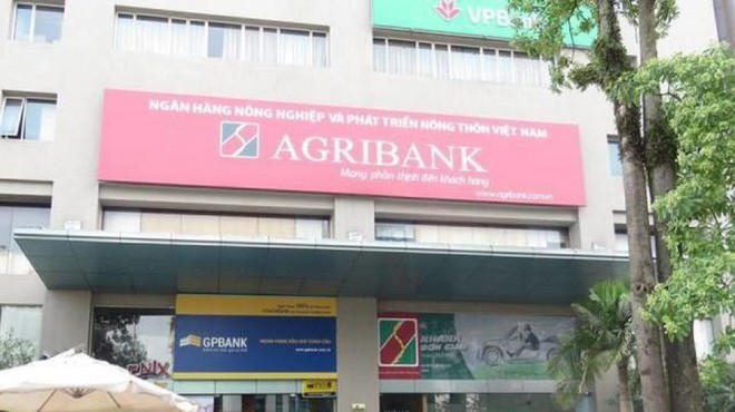 Một chi nhánh ngân hàng Agribank. Ảnh minh họa. Ảnh Internet