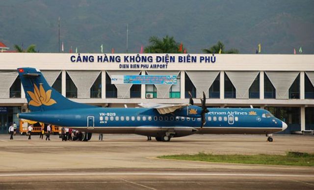Sân bay Điện Biên hiện tại chỉ tiếp nhận được tàu bay ATR72