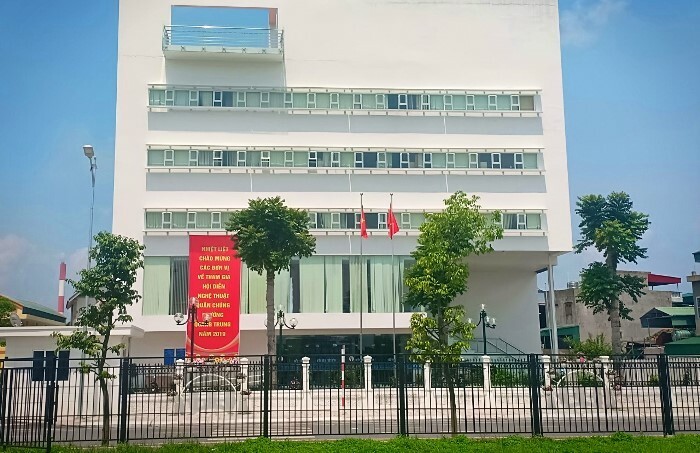 Trụ sở UBND phường Quang Trung. Ảnh: Cổng thông tin điện tử thành phố Uông Bí