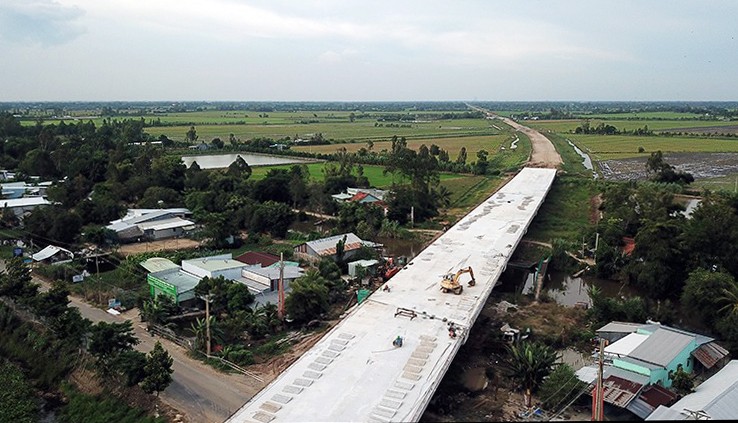 Tuyến Lộ Tẻ - Rạch Sỏi qua huyện Vĩnh Thạnh, TP Cần Thơ, năm 2019