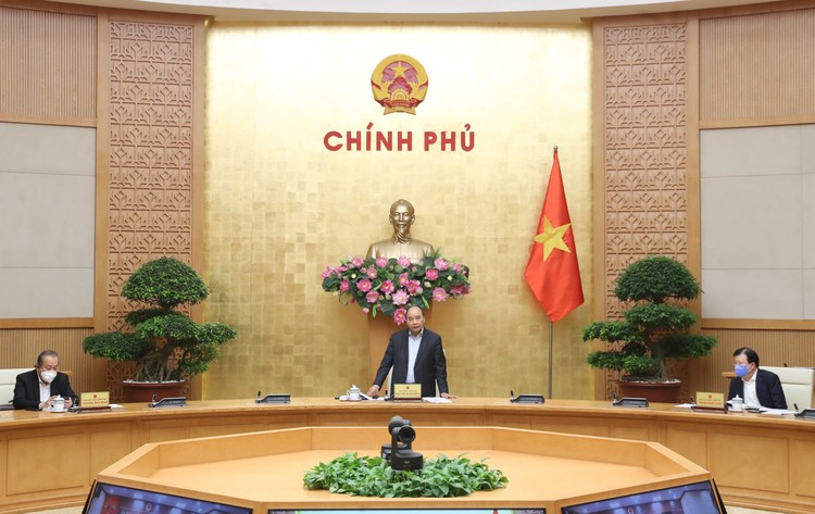 Thủ tướng phát biểu tại cuộc làm việc với tỉnh Đồng Nai. Ảnh: VGP