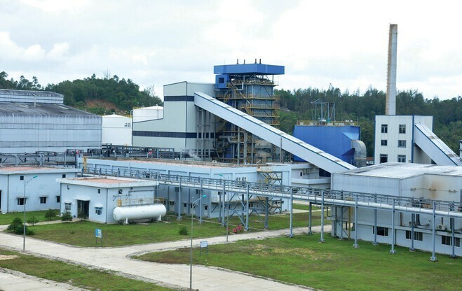 Nhà máy ethanol Bình Phước. Ảnh: PV Oil.