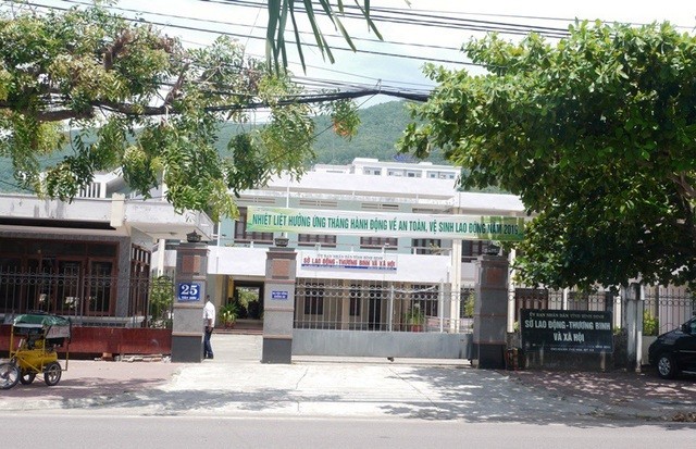 Sở LĐ-TB&XH Bình Định, nơi ông Trương Hải Ân từng công tác.