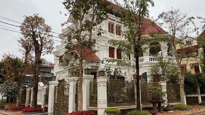 Một biệt thự của lãnh đạo tỉnh Lạng Sơn tại khu đô thị được xác định có nhiều sai phạm