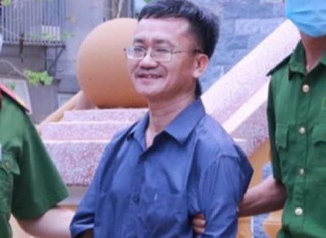 Bị cáo Nguyễn Quang Vinh.
