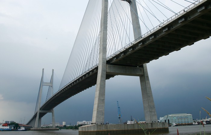 Dự án Đầu tư xây dựng cầu Phú Mỹ chỉ thực hiện phân tích tài chính mà không có phân tích về kinh tế. Ảnh: Tiên Giang
