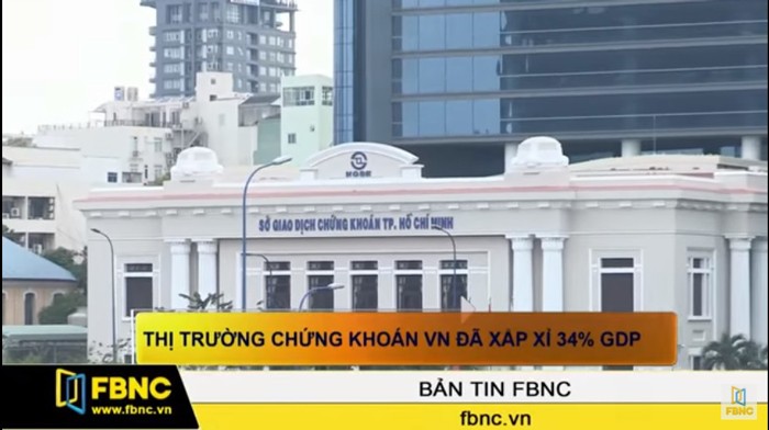 Thị trường chứng khoán Việt Nam đã xấp xỉ 34% GDP