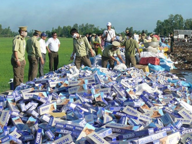 Jet và Hero hiện chiếm trên 90% tổng khối lượng thuốc lá nhập lậu vào thị trường Việt Nam.