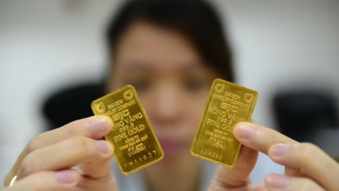 Chỉ trong vòng hai tuần qua, Công ty vàng SJC đã hai lần ngưng mua vàng móp méo và vàng một ký tự chữ - Ảnh: Q.Định