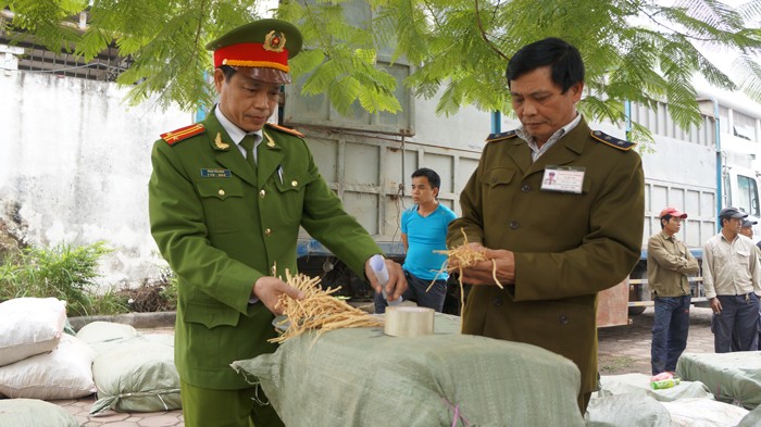 Bắt giữ 10 tấn thuốc bắc Trung Quốc tuồn ra chợ dược liệu ở Hà Nội