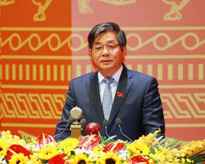 Ông Bùi Quang Vinh – người có bài tham luận gây chú ý trước 1.510 đại biểu dự Đại hội trong phiên thảo luận văn kiện Đảng