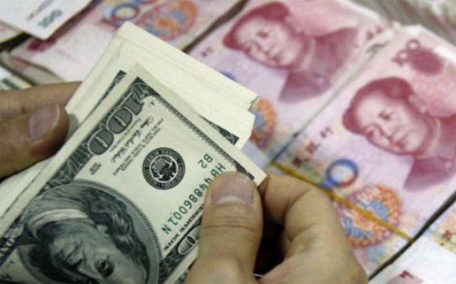 Năm 2015, dự trữ ngoại hối của Trung Quốc đã tiêu một lượng lớn dự trữ ngoại hối để phục vụ cho việc giảm biến động tỷ giá đồng Nhân dân tệ