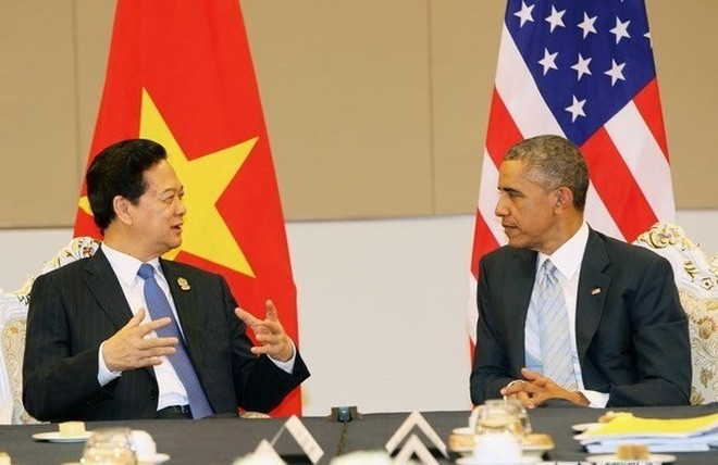 Thủ tướng Nguyễn Tấn Dũng là một trong mười nhà lãnh đạo ASEAN đã có cuộc gặp mặt với Tổng thống Mỹ trước thềm Hội nghị.
