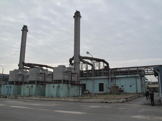 Nhà máy điện Cái Lân hoang tàn - Ảnh: Ngân Hiếu