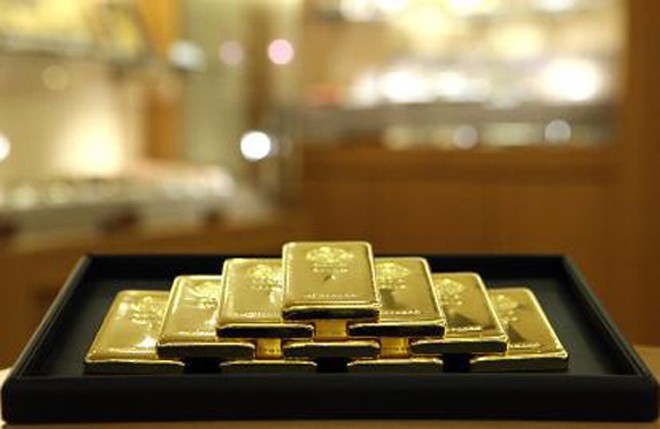 Giá vàng tăng 19% kể từ đầu năm 2015. Ảnh: Bloomberg.